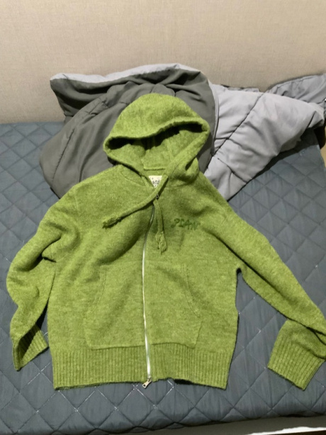 마틴플랜(MARTIN PLAN) Plan Embroidery Knit Zip up - GREEN 후기