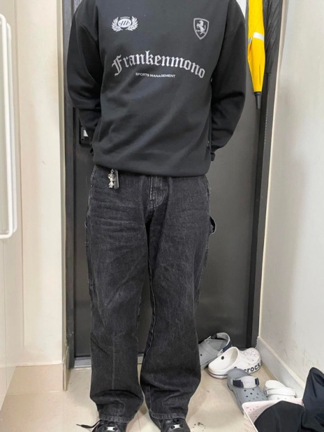 프랑켄모노(FRANKENMONO) (특양면) 프랑켄 포스 맨투맨 티셔츠 후기