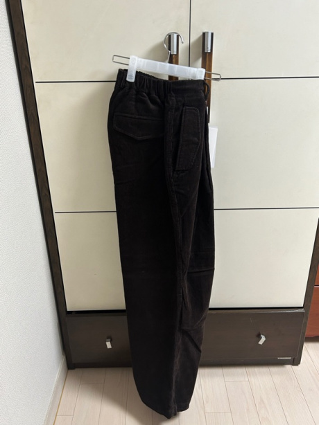 노운(NOUN) wide multi pants (corduroy brown) 후기
