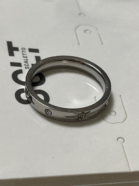 스칼렛또(SCALETTO) CKE404 [surgical steel]Starlight Sparkling Cubic Ring 후기