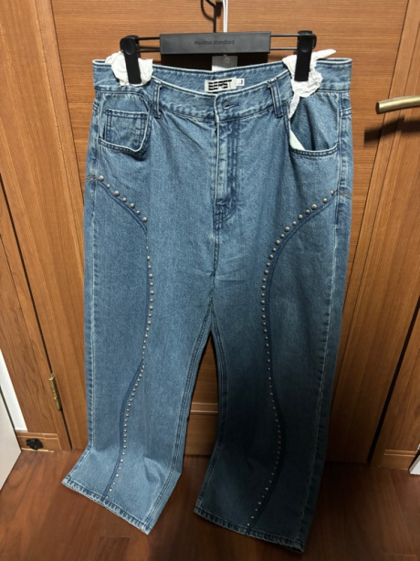 이어스트(EERST) Studs Nouveau Jeans [Blue] 후기