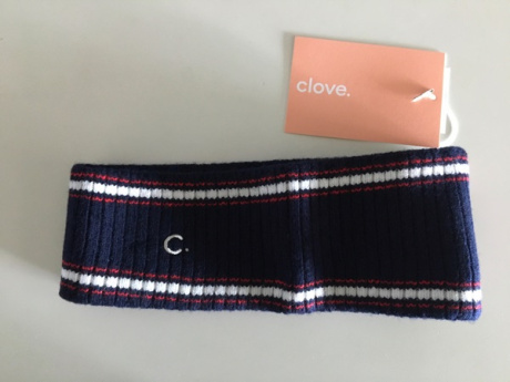 클로브(CLOVE) [23FW clove] Wool Knit Hairband (Navy) 후기