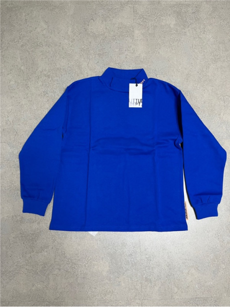 리틀뎁(LITTLE DEPT) 베이직 오버핏 하이넥 티셔츠 Blue 후기
