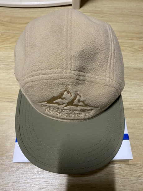 에스피오나지(ESPIONAGE) EXPL. Fleece Cap Fossil Beige 후기