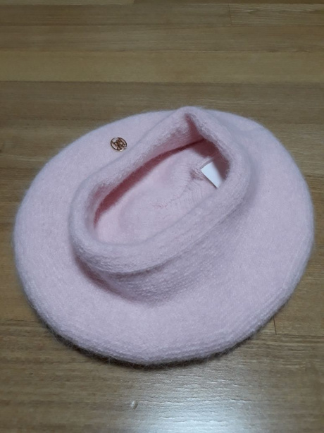 할렌(HALDEN) logo pendant angora beret (C031_pink) 후기