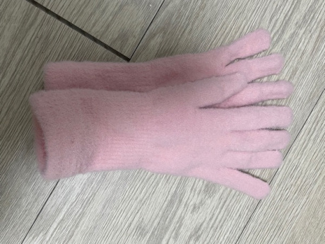 할렌(HALDEN) hairy finger hole gloves (G008_light pink) 후기