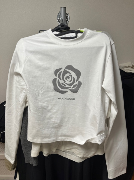 락케이크(ROCKCAKE) Reflex Rose Long Sleeve - White 후기