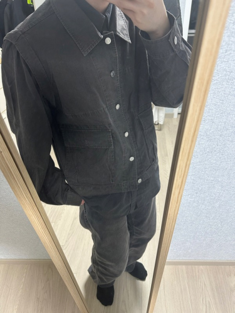 노운(NOUN) detachable vintage jacket (charcoal) 후기