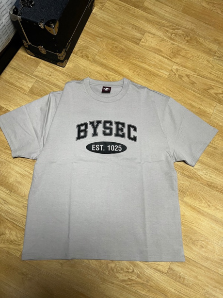 바이젝(BYSEC) 코튼 시그니처로고 세미오버핏 반팔 티셔츠 후기