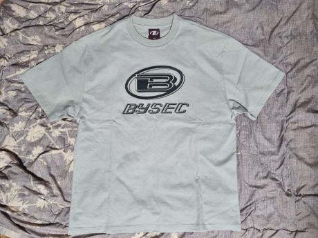 바이젝(BYSEC) 코튼 엠뷸럼 세미오버핏 반팔 티셔츠 후기