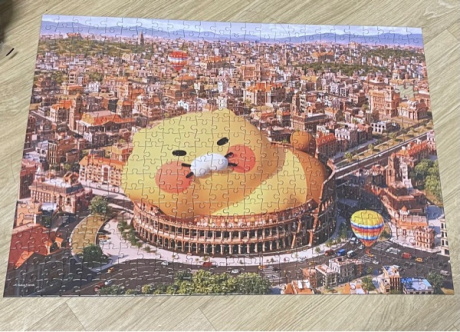 카카오프렌즈(KAKAO FRIENDS) 춘식이의 상상투어 퍼즐500조각 후기