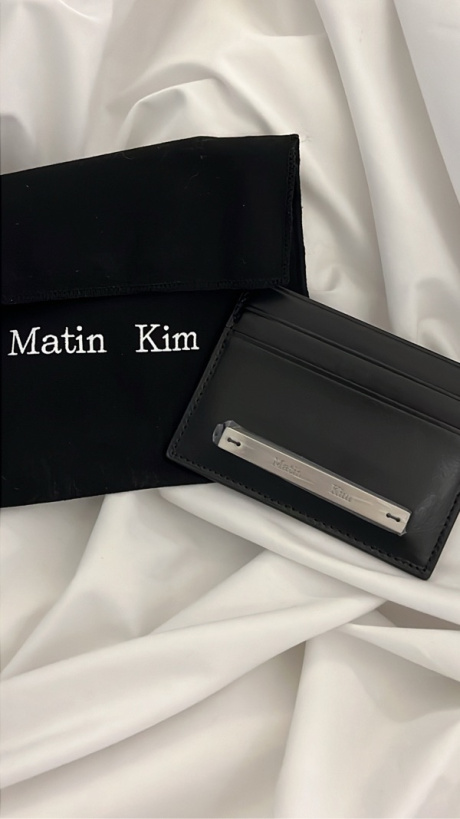 마뗑킴(MATIN KIM) VINTAGE CARD WALLET IN BLACK 후기