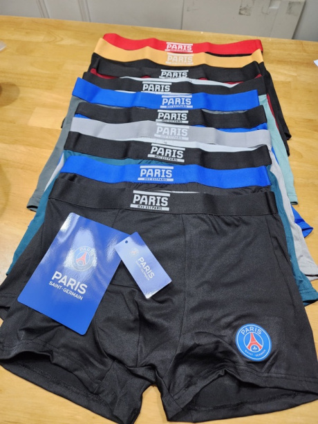파리 생제르맹(PSG) 파리생제르망 남성 속옷 드로즈 10종 파우치 세트 후기