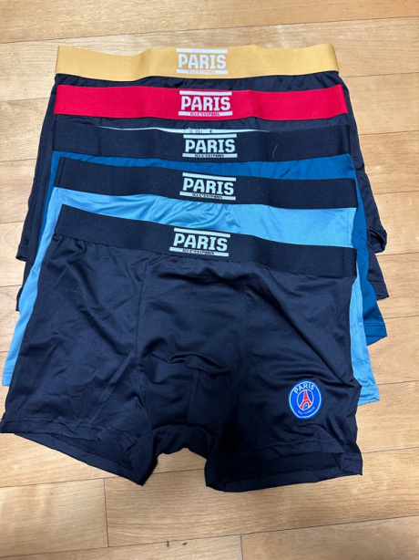 파리 생제르맹(PSG) 파리생제르망 남성 속옷 드로즈 10종 파우치 세트 후기