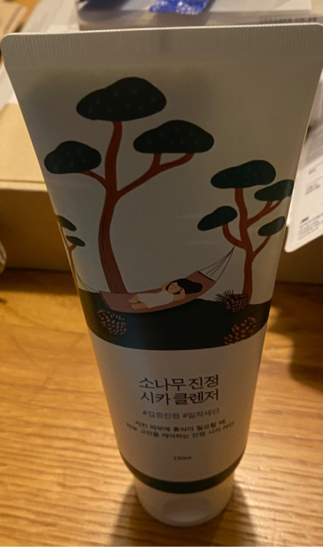 라운드랩(ROUNDLAB) 소나무 진정 시카 클렌저 150ml 후기