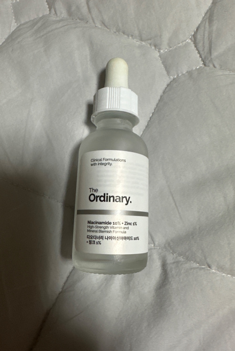 디오디너리(THE ORDINARY) 나이아신아마이드 10％ + 징크 1％ 60ml 후기