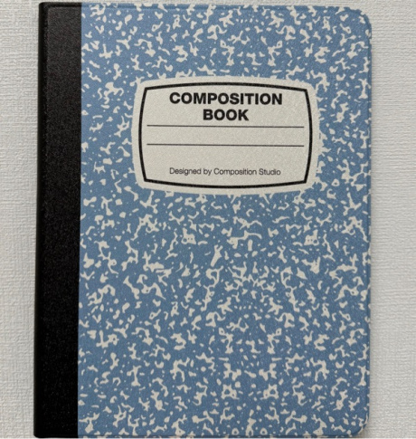 컴포지션 스튜디오(COMPOSITION STUDIO) 라이트 블루 컴포지션북 아이패드 케이스 후기