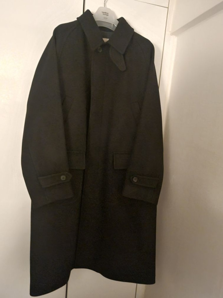 어나더 오피스(ANOTHER OFFICE) Voyager Balmacaan Coat (Black) 후기