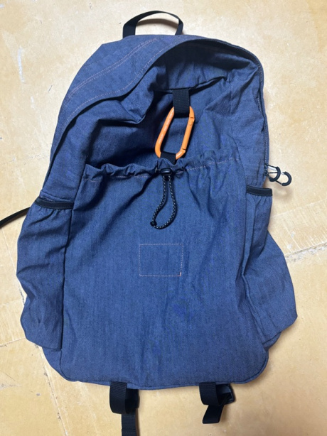 에메모가든(MMOGARDEN) mmo backpack nylon denim / blue 후기