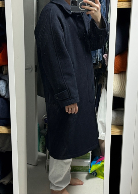 리슈(L'ISSUE) The Balmacaan Comfortemp® Overcoat (Midnight Navy) 후기