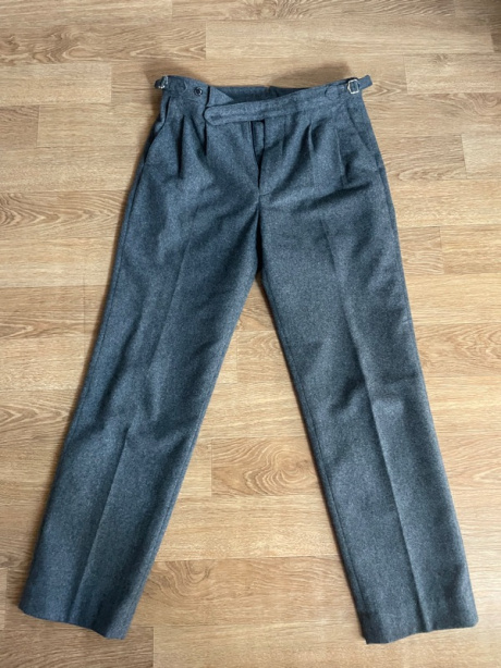 솔티(SORTIE) W301 Reve Pleats Wool Trousers (Gray) 후기