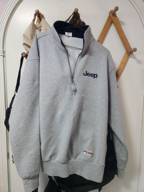 지프(JEEP) Half Zip-Up M-Logo Sweat (JM5TSU838) 6Color 후기