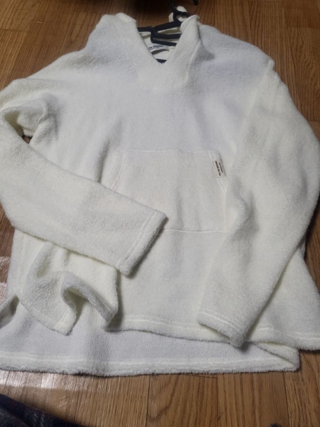 포더웨더(FOR THE WEATHER) Soft fluffy hoodie (ivory) 후기