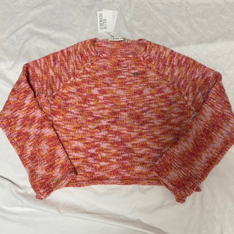 썸웨어버터(SOMEWHEREBUTTER) Mix raglan pendant knit - red 후기