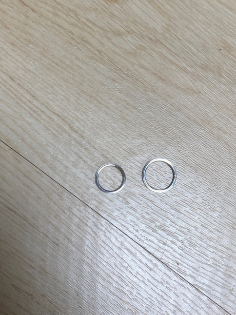 스칼렛또(SCALETTO) [Couple][Surgical Steel] SDJ402 Lettering Cubic Point Ring 후기