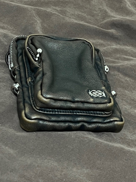 기준(KIJUN) Faux-Leather Mini Bag UNISEX Dark Brown 후기