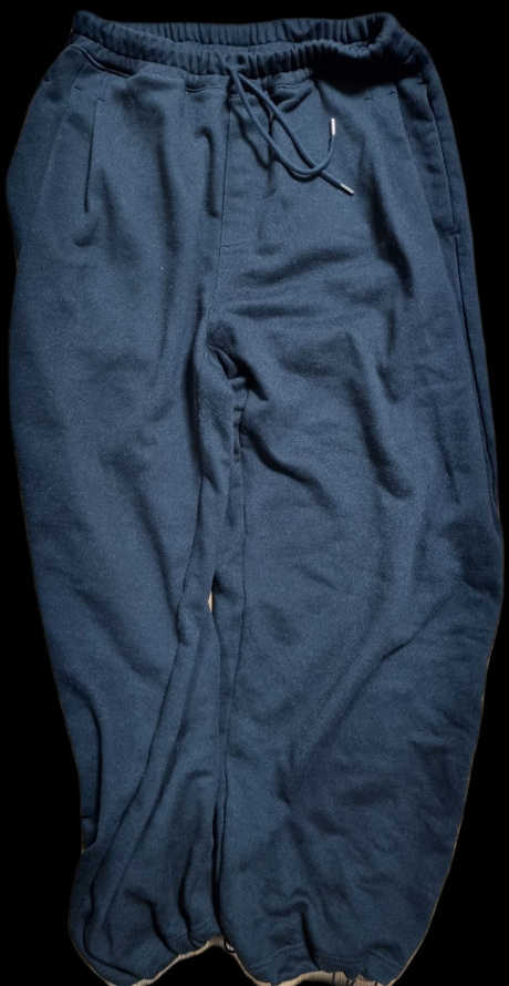 유니온블루(UNION BLUE) TWO TUCK WIDE SWEAT PANTS [BLACK] 후기