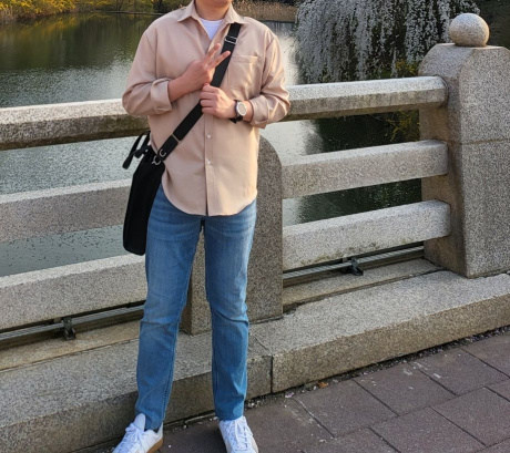 탑보이(TOPBOY) [2PACK] 솔리드 링클프리 루즈핏 무지 셔츠 9color 후기