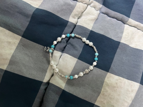 스쿠도(SCUDO) shell mint pearl karen beads bracelet 후기