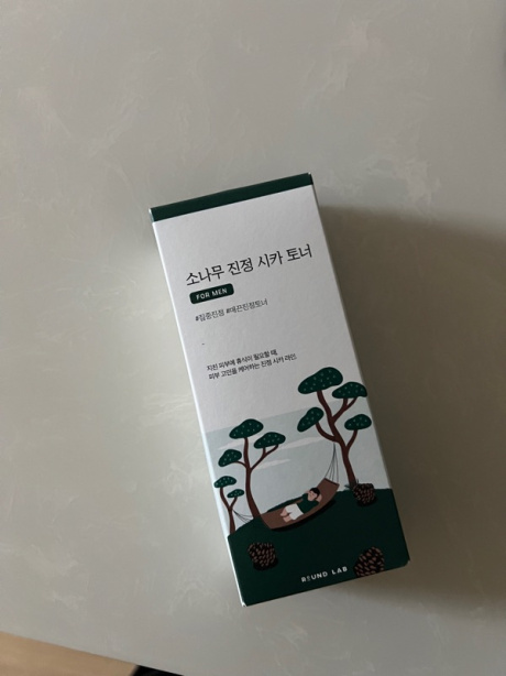 라운드랩(ROUNDLAB) 포 맨 소나무 진정 시카 토너 200ml 후기