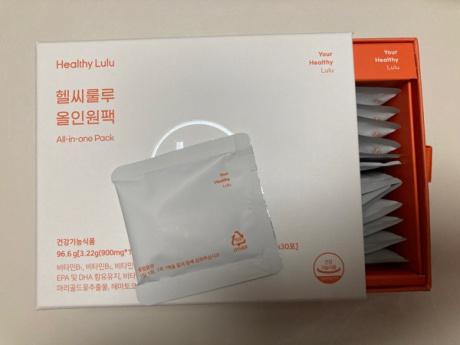 헬씨룰루(HEALTHYLULU) 종합 비타민 올인원팩 30일 (+기프트 패키지) 후기