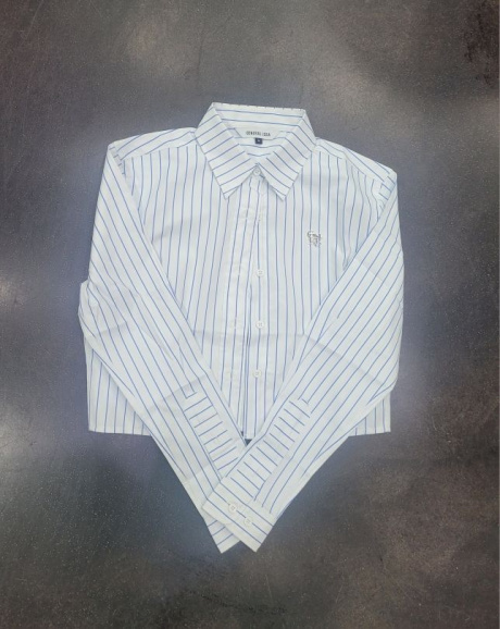 제너럴아이디어(GENERALIDEA) 링클프리 실키 스트라이프 셔츠 [WHITE] / WBD1L03501 후기