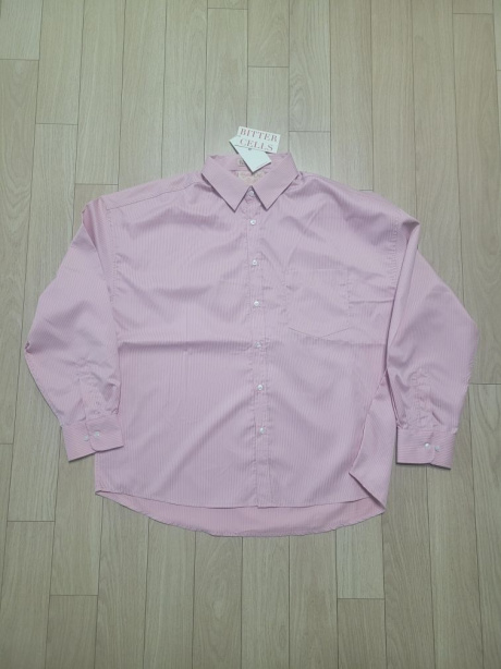비터셀즈(BITTERCELLS) 애니 오비핏 셔츠-핑크 후기