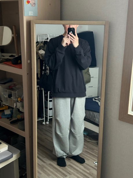 더콜디스트모먼트(THE COLDEST MOMENT) TCM two tuck sweat pants (grey) 후기