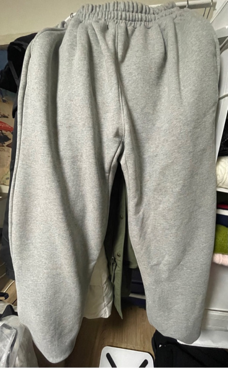 더콜디스트모먼트(THE COLDEST MOMENT) TCM wave sweat pants (grey) 후기