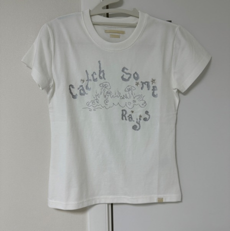 타입서비스(TYPESERVICE) Catch Embroidery T-Shirt [Off White] 후기