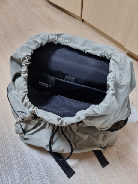 마스마룰즈(MASMARULEZ) String flap backpack _ Gray 후기