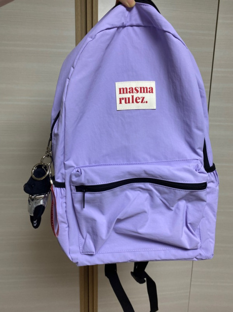 마스마룰즈(MASMARULEZ) Daily backpack _ Purple 후기