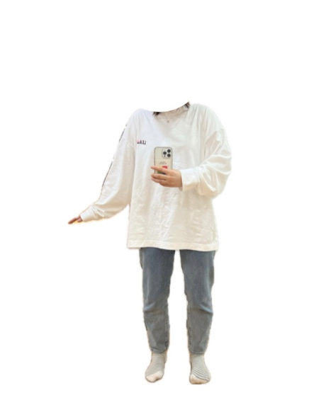 디써티원(DTHIRTYONE) Princeton Overlay Long-Sleeved T-Shirt (WHITE) 후기