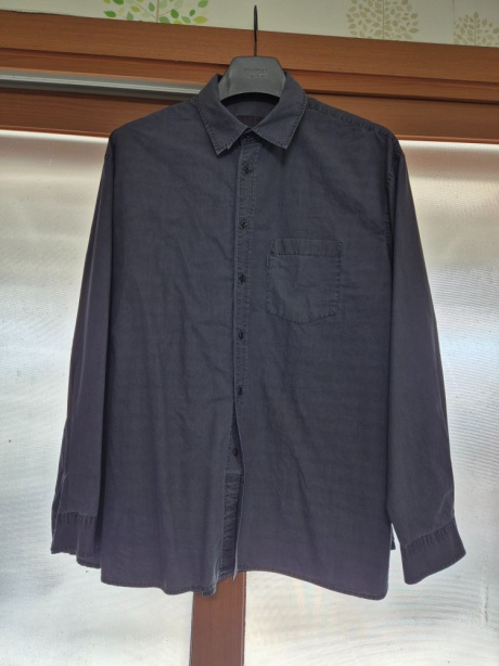 포터리(POTTERY) Garment Dyed Comfort Shirt_Charcoal 후기