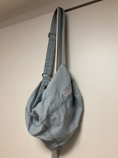 스컬프터(SCULPTOR) Contrast Stitch Nylon Duffle Bag Gray 후기