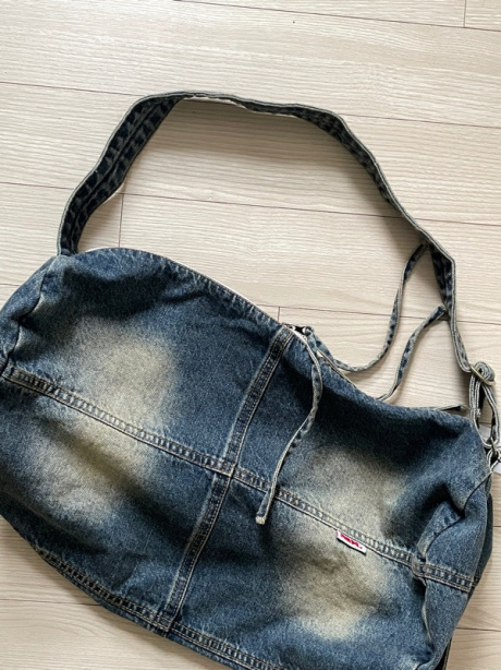 스컬프터(SCULPTOR) Washed Denim Duffle Bag Vintage Tint 후기