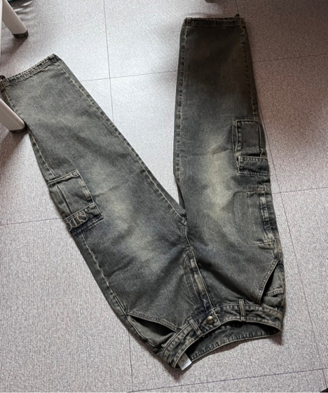 스컬프터(SCULPTOR) Acid Cargo Jogger Pants Vintage Tint 후기