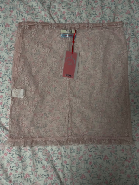 핍펫(PIPPET) Lace Layered Skirt (baby pink) 후기