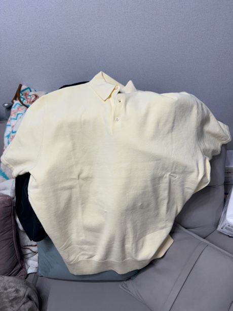 포터리(POTTERY) Short Sleeve Comfort Polo Knit - Lemon 후기