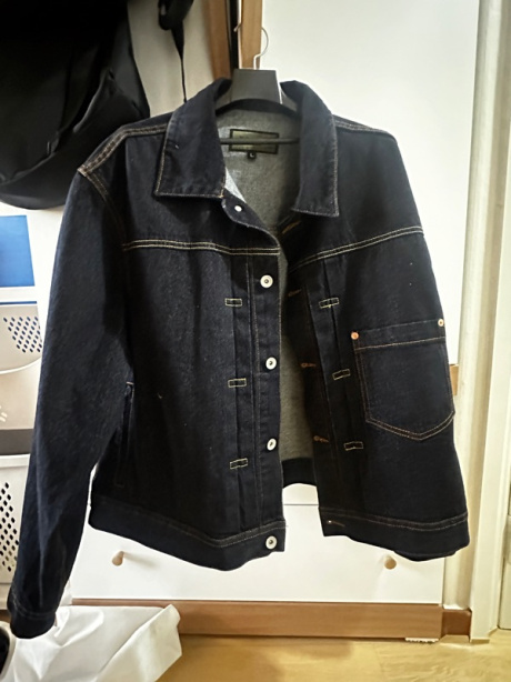 유니폼브릿지(UNIFORM BRIDGE) type-1 denim trucker jacket one washed 후기